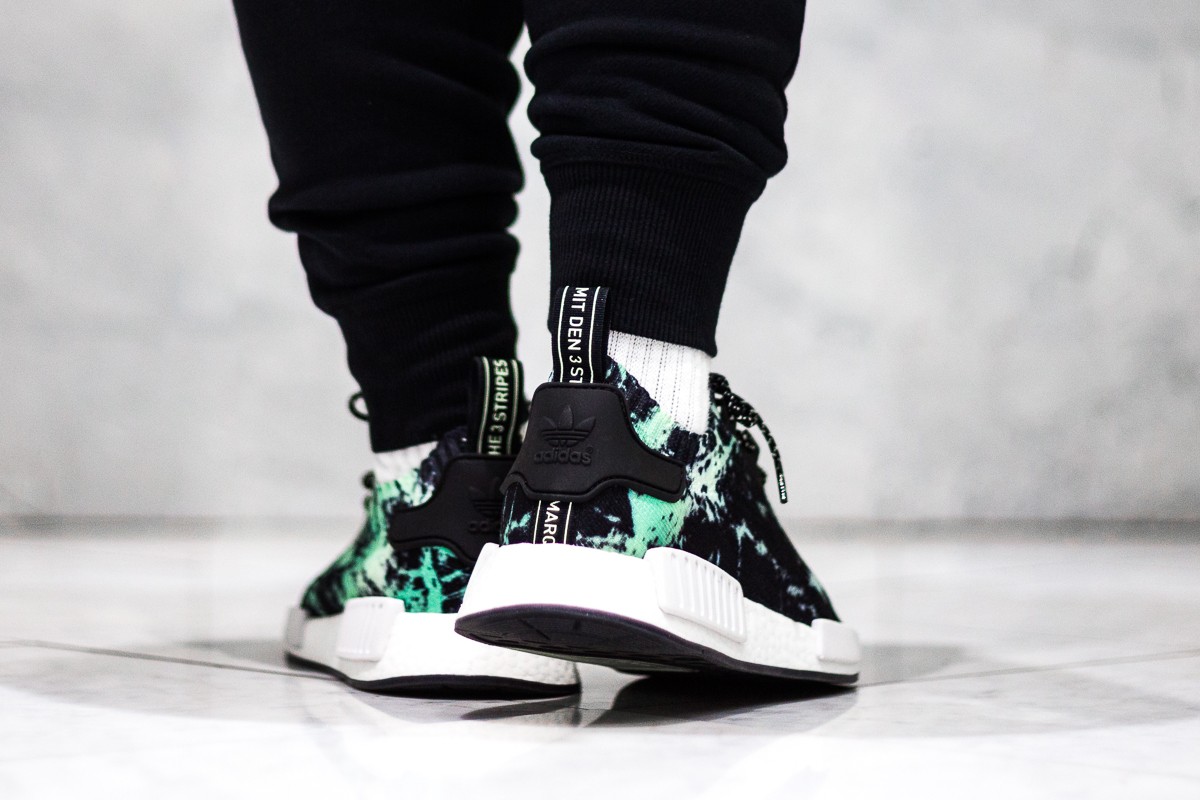 Adidas nmd r1 pk green clearance marble